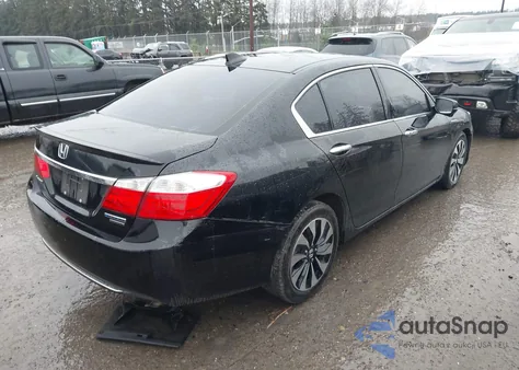 2015 Honda Accord Hybrid Touring from USA, damaged, VIN 1HGCR6F71FA007327